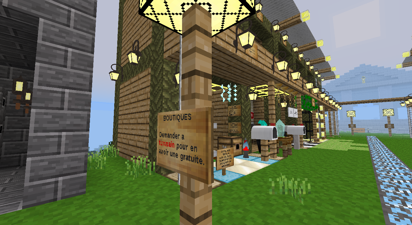 Entrée de la galerie marchande