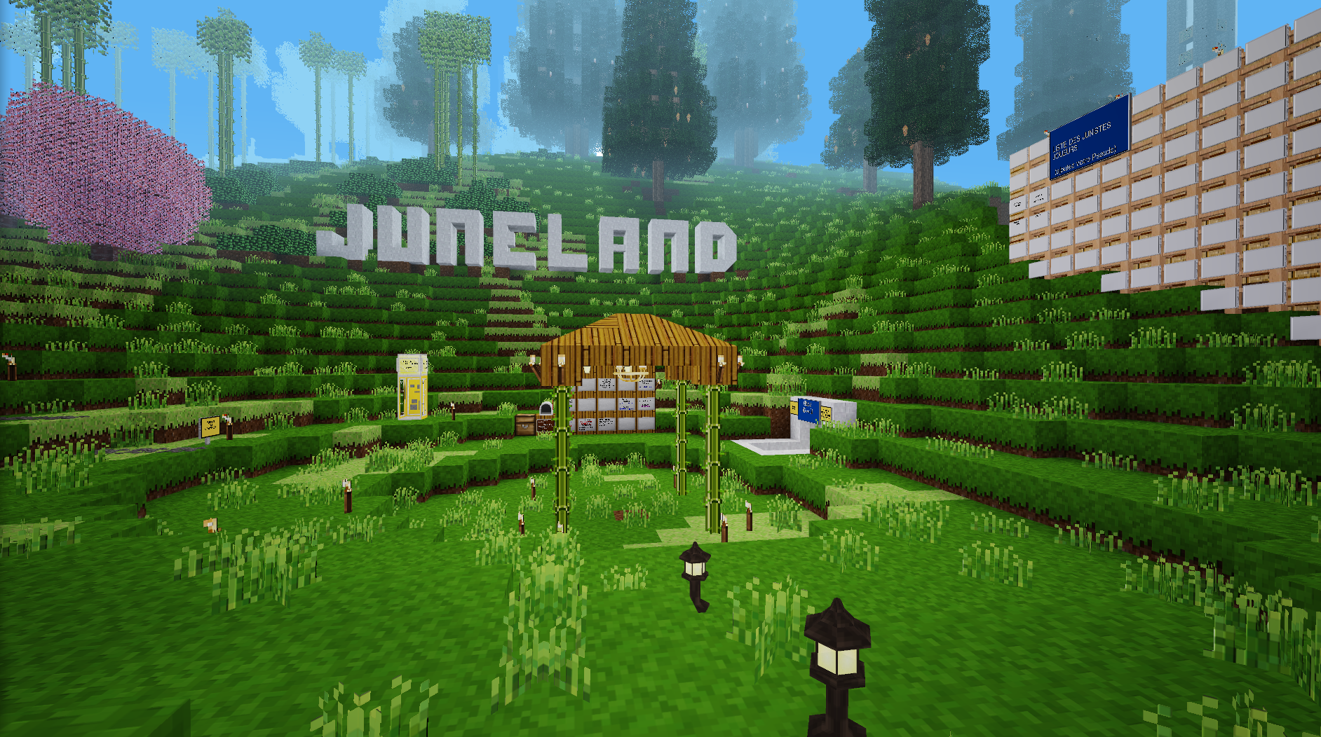 Colline Minetest / Minecraft