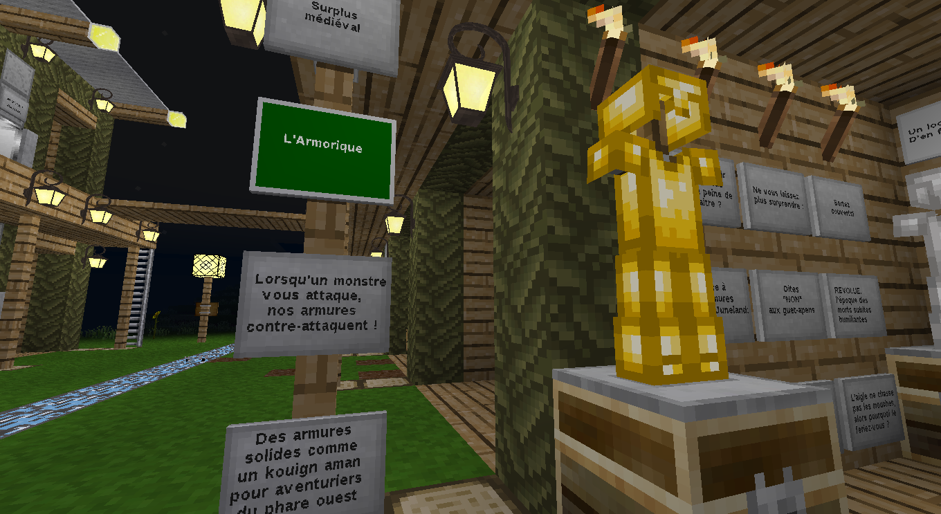 De la monnaie dans Minetest / Minecraft